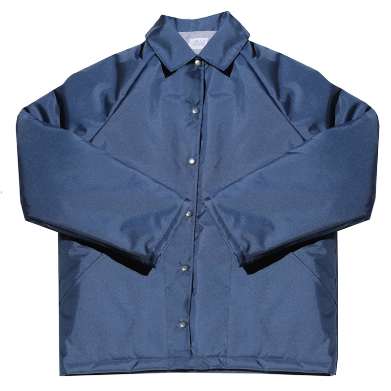 Polyester Jacket, Heavy Weight, Navy Blue - Jackets